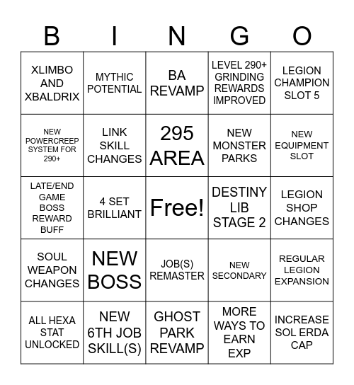 CROWN Bingo Card