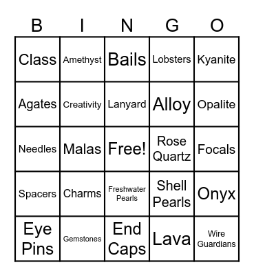 BD Post Xmas Party Bingo Card
