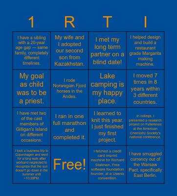 Commercial Sales EOY Bingo Card