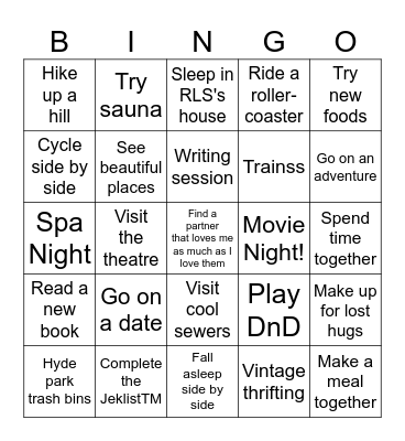 2025 Bingo Card Bingo Card