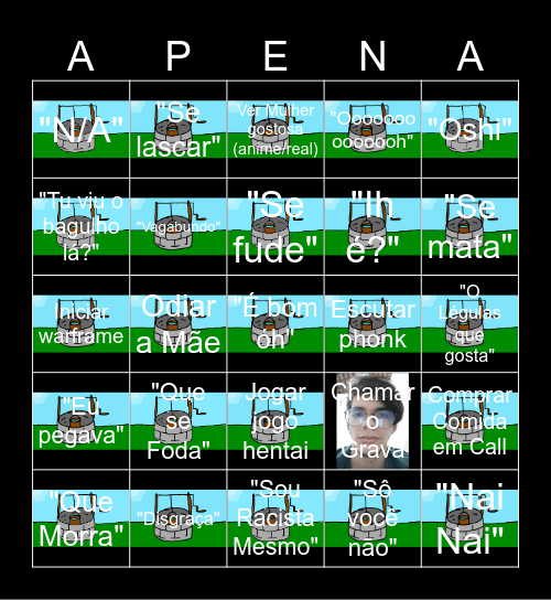 JorgeApenas21 Bingo Card