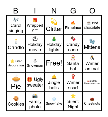 FSYR Bingo Banaza Bingo Card