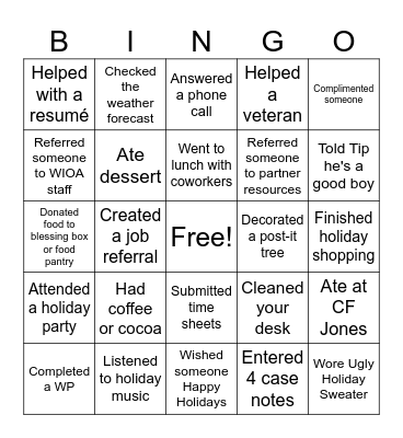 NCWorks Surry Bingo Card