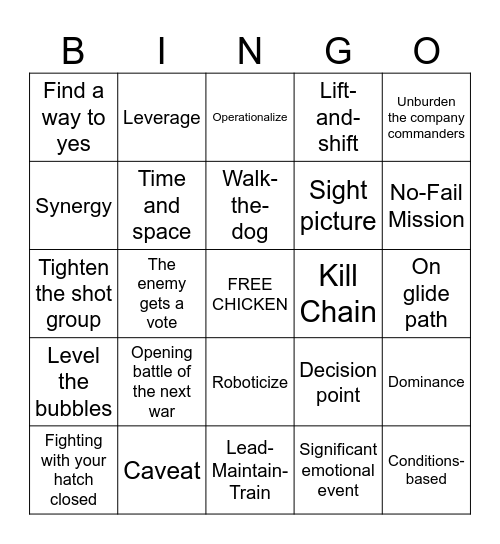 IRON SUMMIT 2025 BINGO Card
