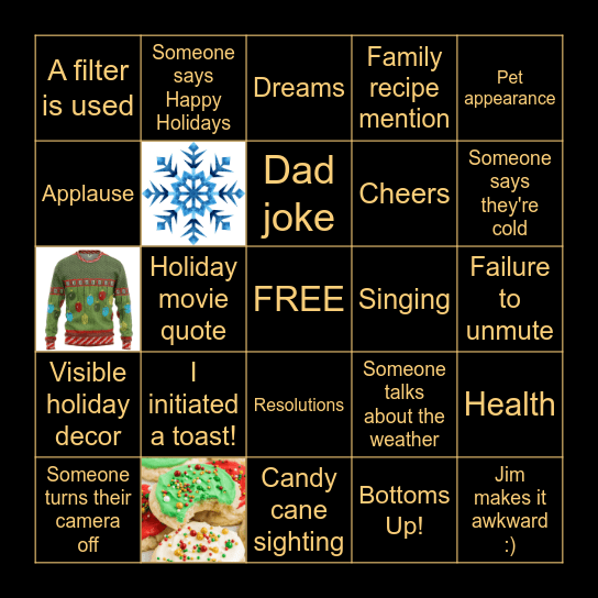 CHEERS TO US!  Bingo Card