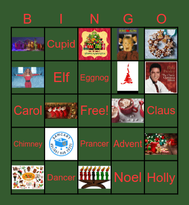 Holiday Bingo! Bingo Card