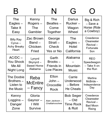 Seller's market sounds Bingo Card