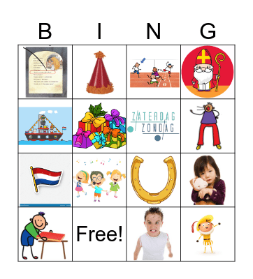 Feest!! Bingo Card