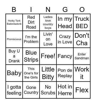 Ashley's Birthday Bingo Card