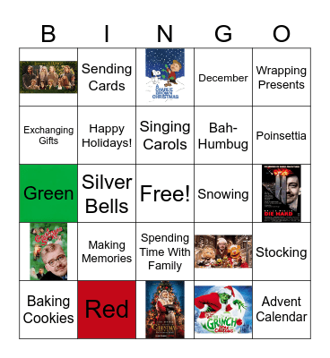 Rebel Bingo - Holiday Edition Bingo Card