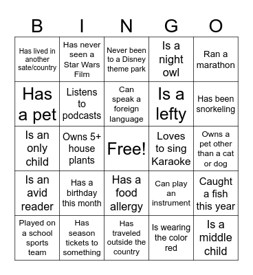 Unity Care - Holly Jolly Bingo Card