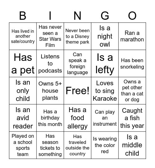 Unity Care - Holly Jolly Bingo Card