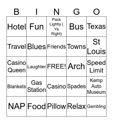 Were Better Than Before  Bingo Card