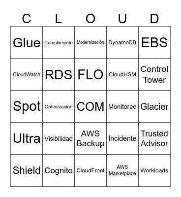 Squad EMx Escala 24x7 Bingo Card