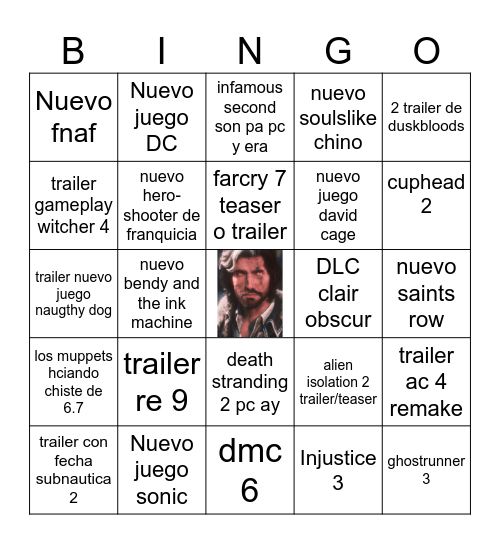 Predictions goty 2025 Bingo Card