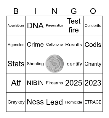 YVLCL Bingo Card