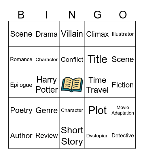 BOOK Bingo Card