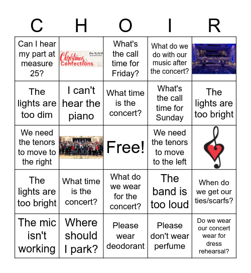 LCS Tech Week Bingo! Bingo Card