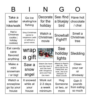 Winter Bingo Card