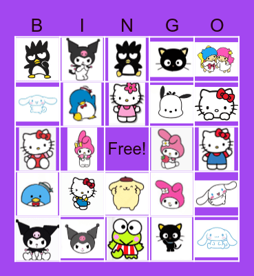 Aleena’s Bingo Party Bingo Card