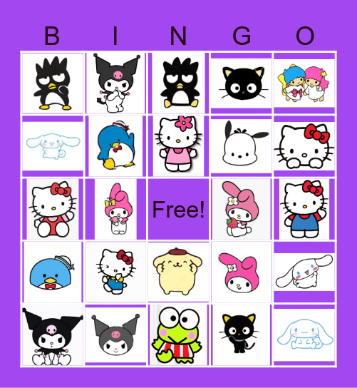Aleena’s Bingo Party Bingo Card