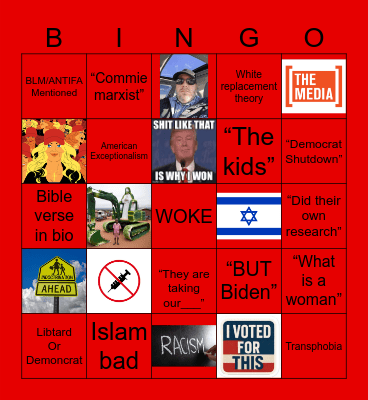 MAGA BINGO Card