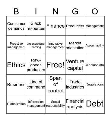 5.03 Vocab Bingo Card