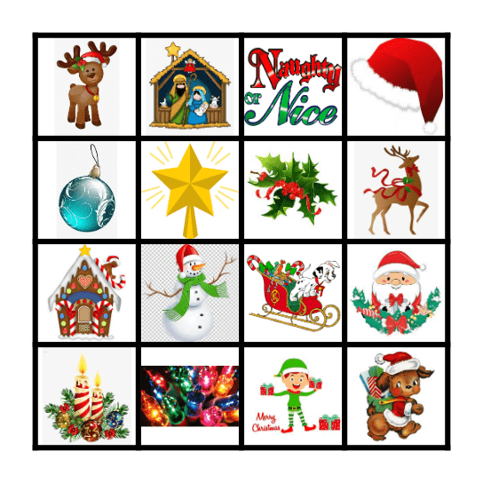 Christmas Bingo #2 Bingo Card