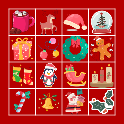 Christmas Bingo Card