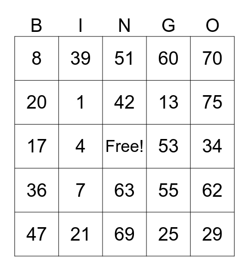 Microsoft Advertising Bingo Card