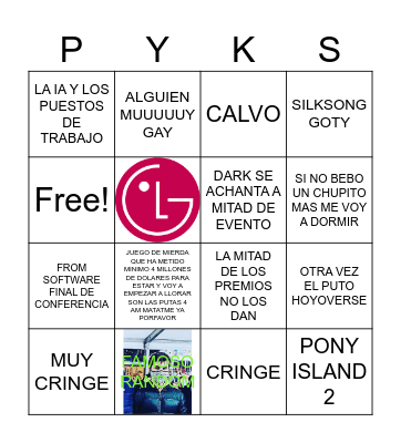 ME QUIERO IR A DORMIR Bingo Card