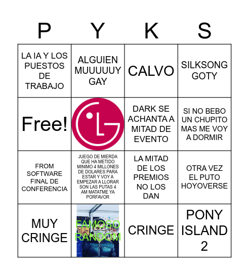 ME QUIERO IR A DORMIR Bingo Card