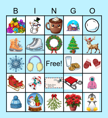 Winter Bingo Card