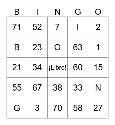 NeonBingoClub Bingo Card