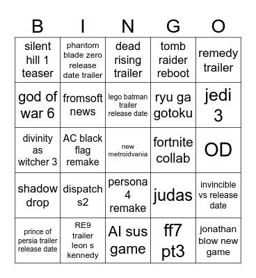 los wokeys Bingo Card