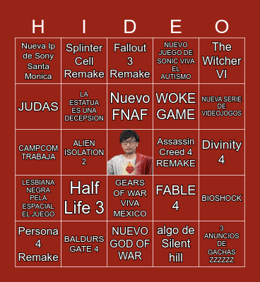 Bingo Game Awards 2025 Manutada Bingo Card
