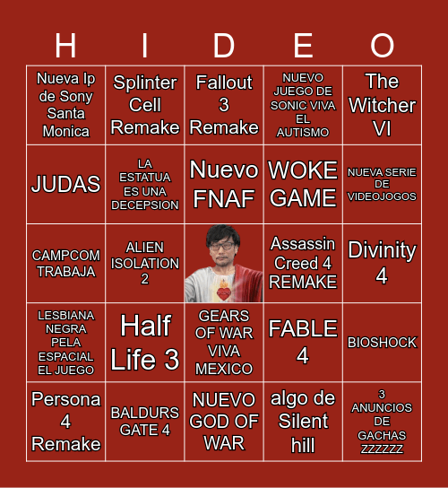 Bingo Game Awards 2025 Manutada Bingo Card