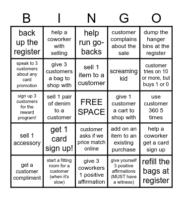 CARD EVENT BINGO!!!!! <3 Bingo Card