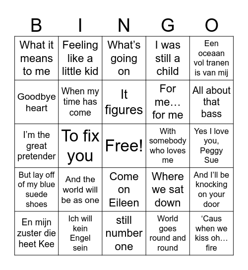 S4Y Doorzing Bingo Card