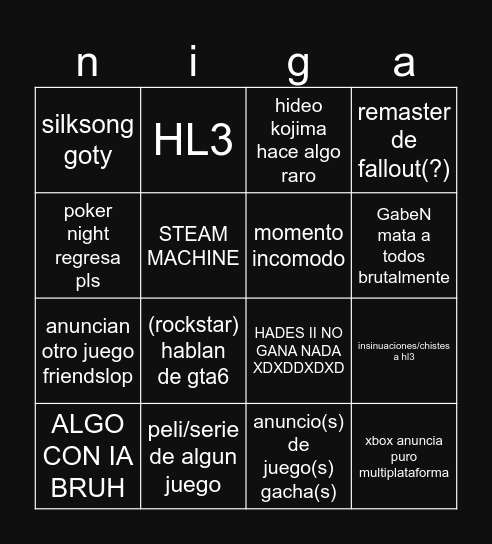 autismo awards Bingo Card