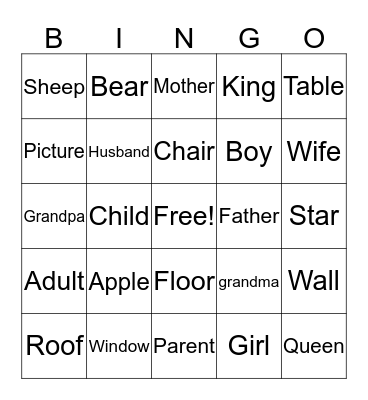Ingibjørg 14 des Bingo Card