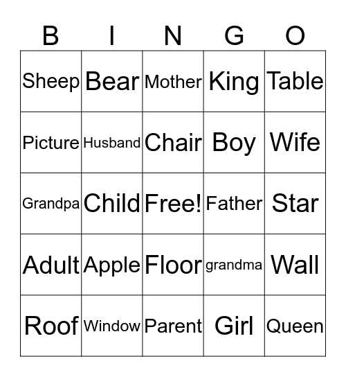 Ingibjørg 14 des Bingo Card