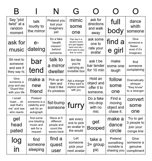 Toaster Unlimited Bingo Card