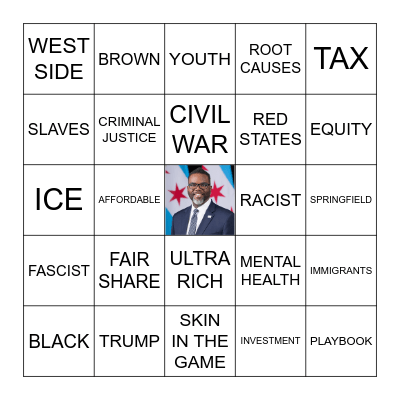 BLM BRANDON BINGO Card