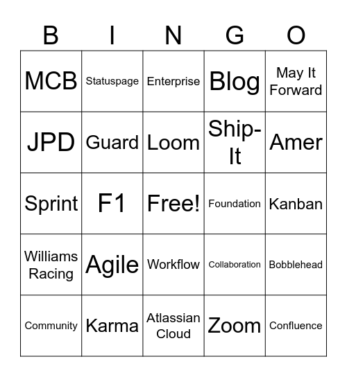 TRELLO_FUN_FRIDAY Bingo Card