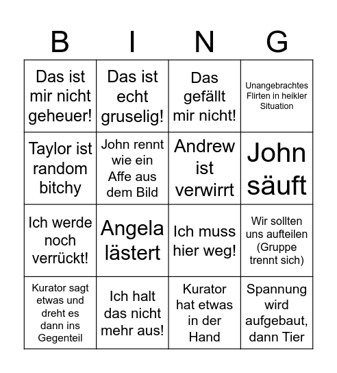 Little Bingo Card