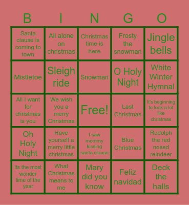 Kemetic Holiday Bingo Card