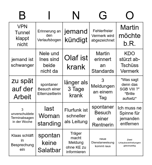 Amt 51 Bingo 2026 Bingo Card
