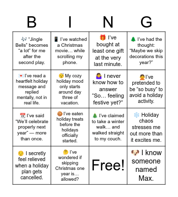 WHO IS THE GREENCHIEST Bingo Card