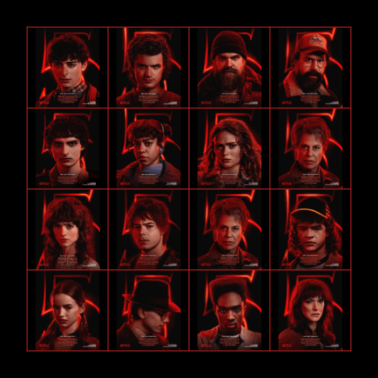 BINGO THINGS Bingo Card